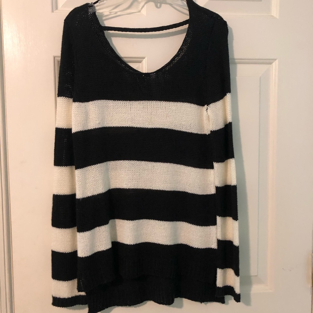 Francesca’s knitted sweater